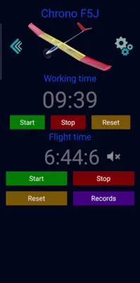 Crono F5J android App screenshot 3